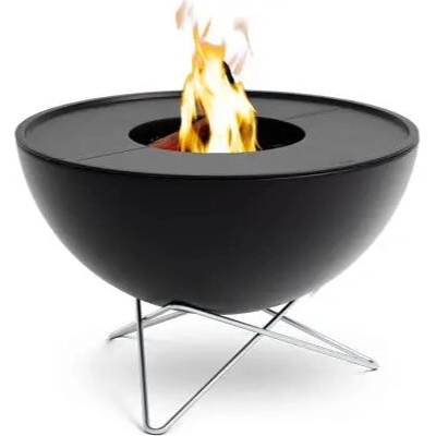 Höfats BOWL 57 + Plancha BBQ Set nízký