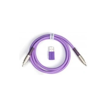 Keychron Cable Double-Sleeved Geek USB-C Purple (CAB-23)