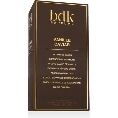 BDK Parfums Vanille Caviar parfémovaná voda unisex 100 ml