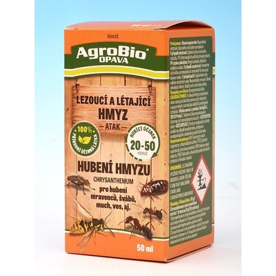 AgroBio Hubení hmyzu Chrysanthemum 50 ml