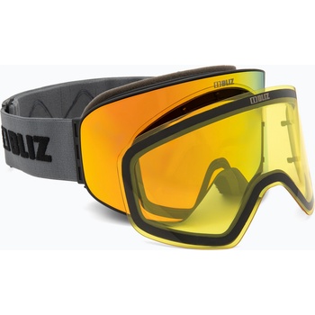 Bliz Скиорски очила Bliz Flow matt black/brown gold multi/yellow
