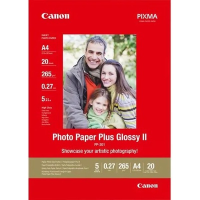 Canon Plus Glossy II PP-201, A4, 20 sheets (2311B019BB)