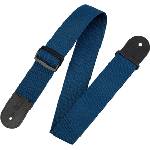 Levy's Single Tone Poly Navy Колан за китара (M8POLY-NAV)