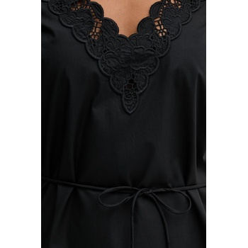 TWINSET разкроена рокля от памук (261TT2033)