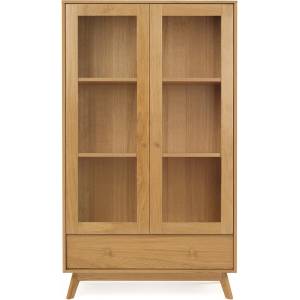 Woodman Витрина от декор от дъб естествена 100x170 cm Kensal - Woodman (104228101012)