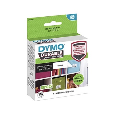 Samolepiace etikety Dymo LW 54x25mm polypropylénové s ochrannou vrstvou 160ks