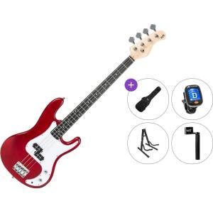 PSD Guitars PCB-100 Standard SET Red Електрическа бас китара