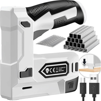 ELEKTRONICKÁ SEŠÍVAČKA NA HŘEBÍKY ČALOUNICKÁ SEŠÍVAČKA 2v1 | 500 KS | USB-C