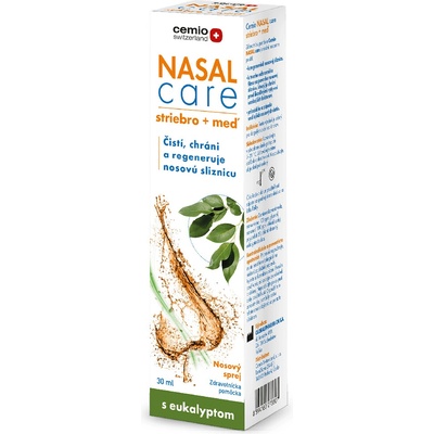 Cemio NASAL care striebro + meď 30 ml