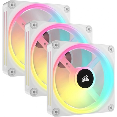 Corsair iCUE LINK QX120 RGB 120mm PWM White Triple pack (CO-9051006-WW)