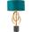 Endon Lighting 95221 - Настолна лампа 1xE27/10W/230V синя/месингова/черна (EN0546)