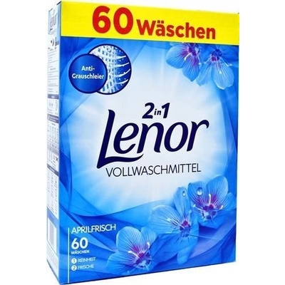 Lenor 2v1 prášek na bílé prádlo 3,9 kg 60 PD