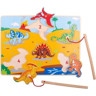 Bigjigs chytanie dinosaurov