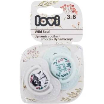 LOVI Wild Soul Dynamic Soother Boy 3-6m силиконов динамичен биберон 2 бр