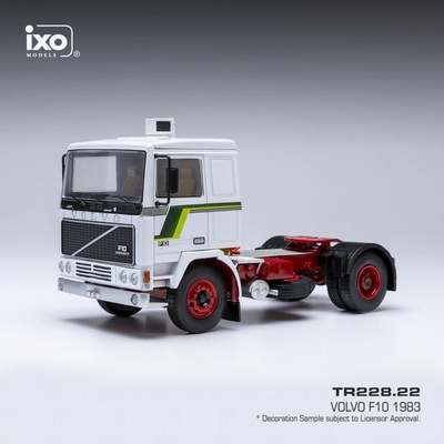 Volvo F10 1983 Bílá IXO 1:43