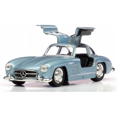 Welly Mercedes-Benz 300SL modrý 1:34-39