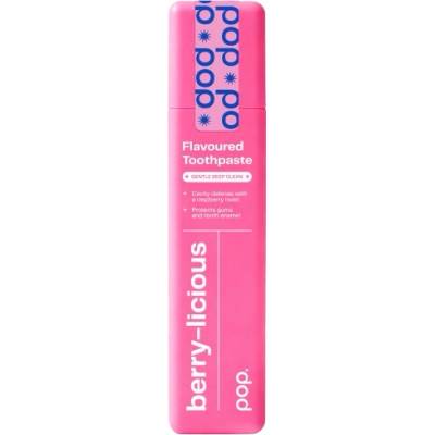 Pop Berry-licious bieliaca s malinovo-mätovou príchuťou 75 g