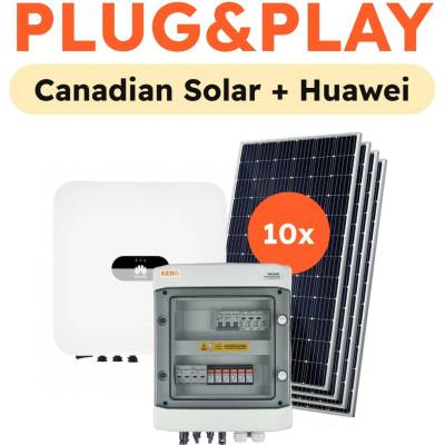 Plug&Play fotovoltaický set On-grid Huawei 6kWp