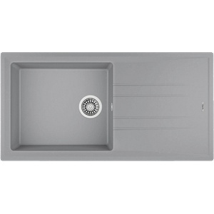 Teka Гранитна мивка, обръщаема, за шкаф 60 см Stone 60 L-TG СИВ МЕТАЛИК (М.1020.СМ) - bay Мивка за вграждане