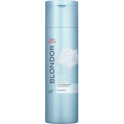Wella Blondor Ex Cool Blonde práškový zesvětlovač pro chladné tóny 150 g