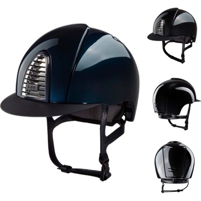 KEP Jezdecká helma Cromo 2 Shine blue