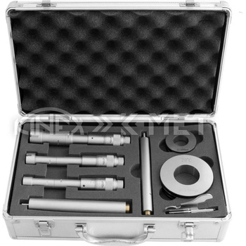 K-MET Комплект триточков микрометър k-met 7089-03-006 - 3-6 мм, 0, 001 мм (7089-03-006)