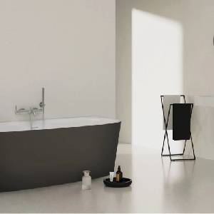 Ideal Standard Смесител за вана и душ Ideal Standard Atelier Joy, хром, с гланцирана дръжка и душ комплект (BC787AA)