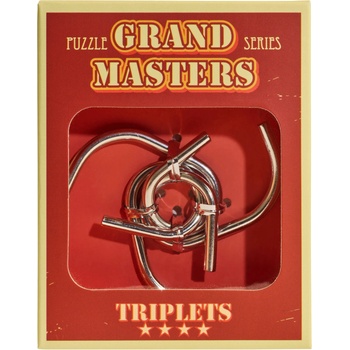 Eureka Метален логически пъзел Eureka - Grand Masters Triplets (473253)