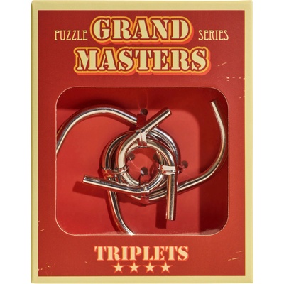 Eureka Метален логически пъзел Eureka - Grand Masters Triplets (473253)