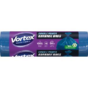 Vortex Торби за отпадъци Vortex - Ultra Strong, 120 l, 10 броя, двупластови (1100022057)