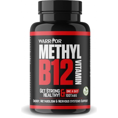 Warrior Methyl B12 vitamín 100 tabliet