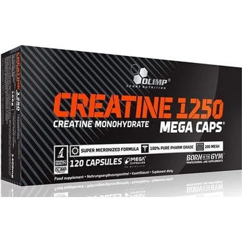 Image 1 of Olimp Sport Nutrition Creatine Monohydrate 1250 Mega Caps 120 caps