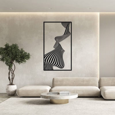 Decono Метална Декорация Flowing Illusion