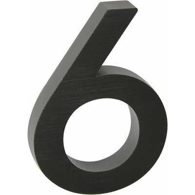 VMBal Domové číslo 3D AL čierne - č. 6