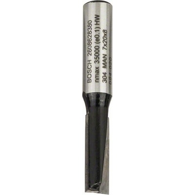 BOSCH Drážkovací fréza 8 mm, D1 7 mm, L 20 mm, G 51 mm 2608628380