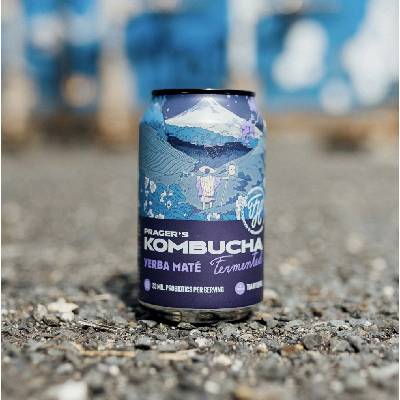 F.H.Prager PRAGER'S Kombucha Yerba Maté 6x330ml