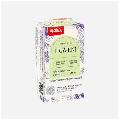 Apotheke Čaj Trávení Farmaceutická fakulta 6 x 20 sáčků