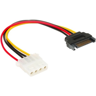 Akasa AK-CBPW03-15 SATA na 4pin Molex - 15 cm