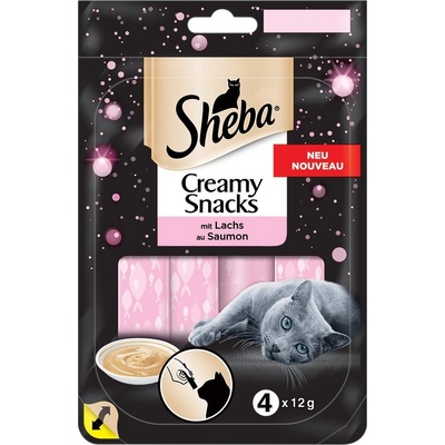 Sheba Creamy Snacks kuracie so syrom 18 x 12 g