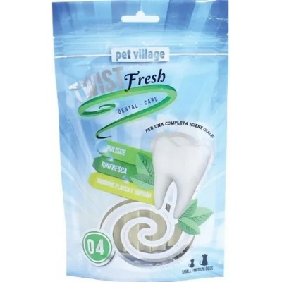 Twist Fresh Dental Stick - Дентално лакомство Ленти, за малки и средни породи кучета - 100 гр - Италия 52.1. 4