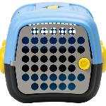 United Pets Транспортер за животни, синьо-черен (TP6001AG)