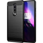 Techsuit Калъф за OnePlus 8 - Carbon Silicone - Черен (KF23414)