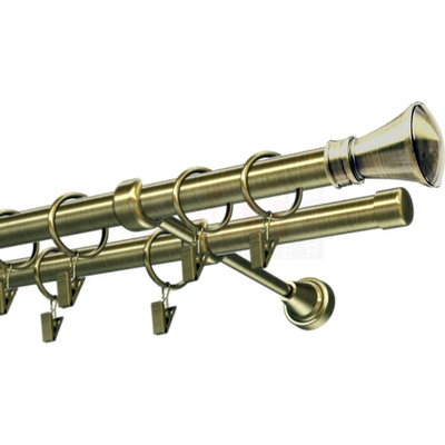Karpol Garniža 19 mm Monako antik dvojitá 150 - 600 cm