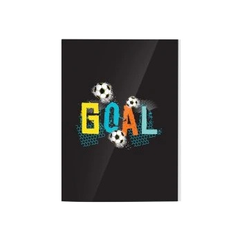 Goomby Тетрадка с телчета Football 17х25 см, 40 листа