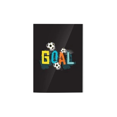 Goomby Тетрадка с телчета Football 17х25 см, 40 листа