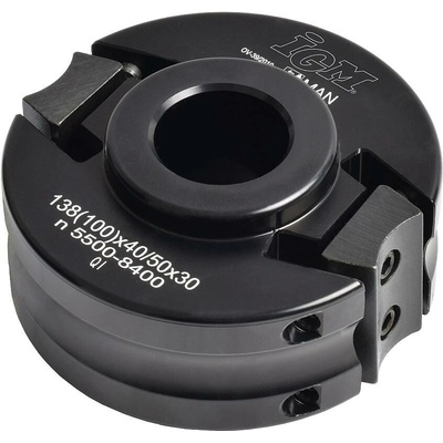 Univerzální frézovací hlava IGM MAN - D100x40-50 d30 ALU