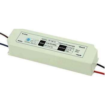 12 v Водоустойчиво Захранване ip67 - 100 w, 8.33 А (0593)
