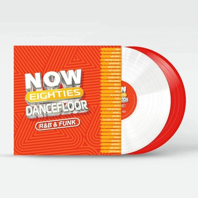 Now 80s Dancefloor - R&B And Funk Red & White LP