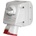 SCAME Промишлен контакт с ключ 0/I 3P+Е 16A IP44 серия Optima модел Combi (513.1656TS)