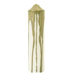 ferm LIVING Dryp Pillar свещ, 20 см, маслиненозелена (1104271895)